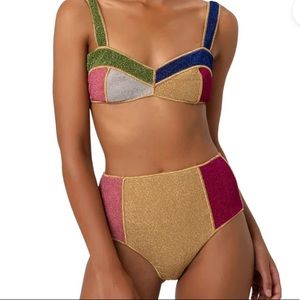 High Waist Swim Bottoms